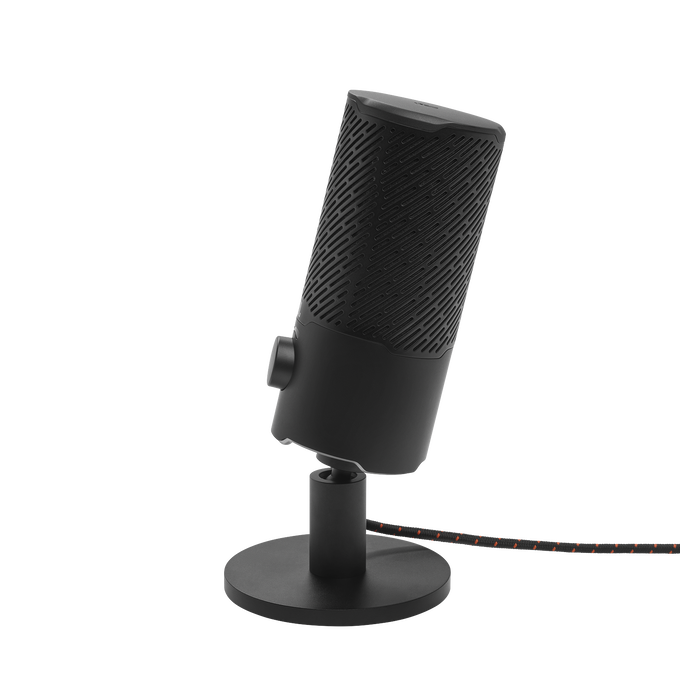 JBL Quantum Stream - Black - Dual pattern premium USB microphone for streaming, recording and gaming - Left image number null